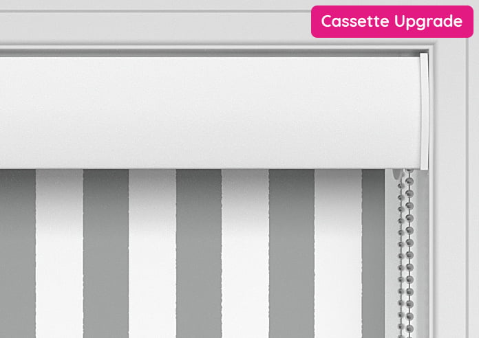 Dartmouth Stripe (Blackout), Pier Grey - Roller Blind - Image 8